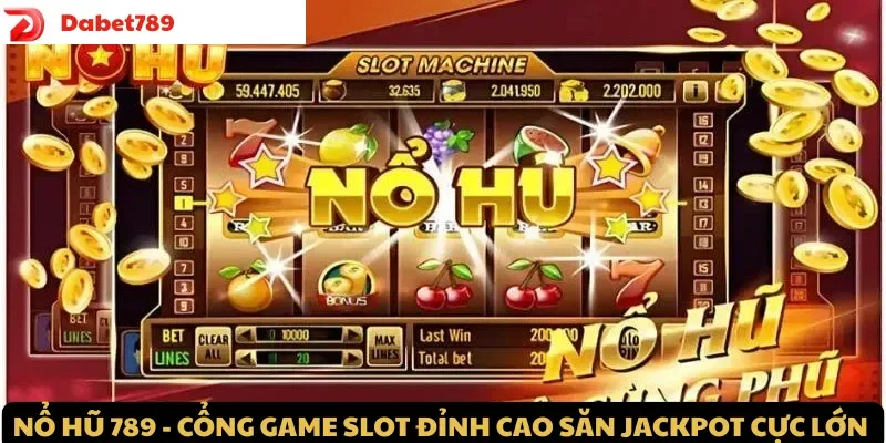 Nổ Hũ 789 – Cổng game slot đỉnh cao săn Jackpot cực lớn